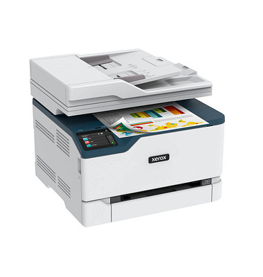 C235 V 4 in 1 Farblaser-Multifunktionsdrucker weiß