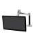 Monitor-Halterung LX HD 45-384-026 silber für 1 Monitor, Tischklemme, Tischbohrung