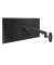 Monitor-Halterung LX 45-243-224 silber für 2 Monitore, Wandhalterung