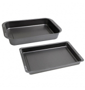 Bräter EasyOven schwarz 41,0 x 26,5 cm