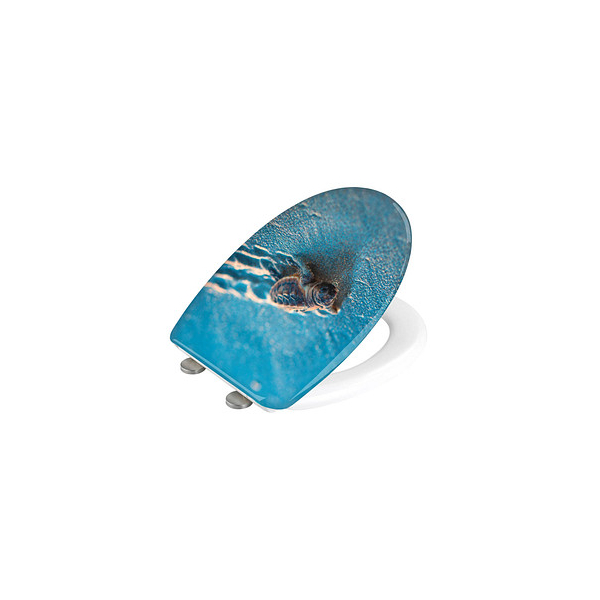4008838343418 - WC-Sitz Caretta Toilettensitz mit Absenkautomatik Schnellbefestigung aus antibakteriellem stabilem Duroplast Mehrfarbig Duroplast mehrfarbig 4008838343418 - WC-Sitz Caretta Toilettensitz mit Absenkautomatik Schnellbefestigung aus antibakteriellem stabilem Duroplast Mehrfarbig Duroplast mehrfarbig