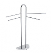 Handtuchständer silber