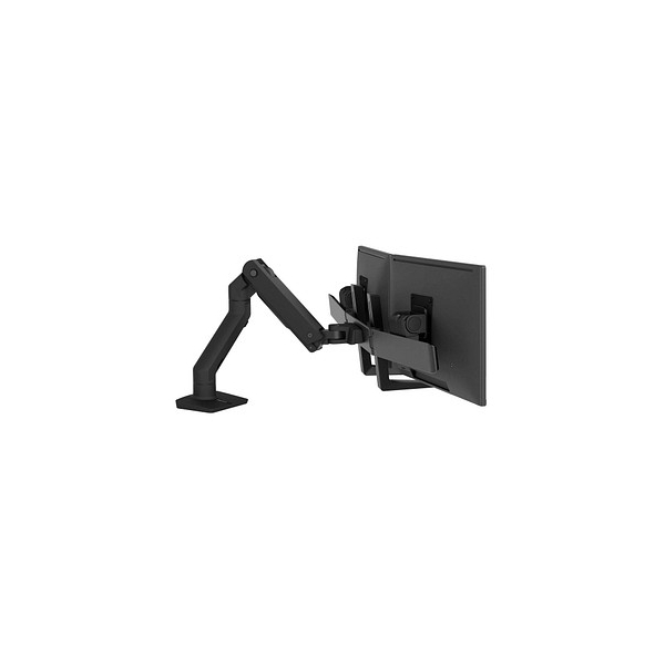 Ergotron HX Dual Monitor Arm für 2 Monitore, Wandhalterung (weiß