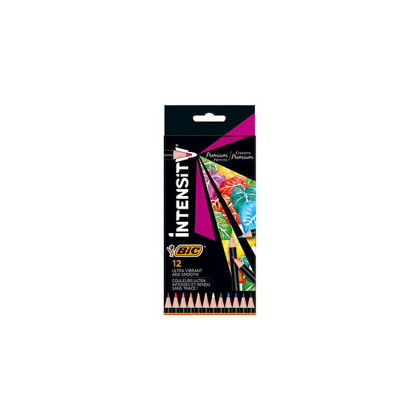 3086123651968 - INTENSITY Premium Buntstifte farbsortiert 3086123651968 BIC 12 Stück 3086123651968 - INTENSITY Premium Buntstifte farbsortiert 3086123651968 BIC 12 Stück