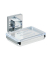 Seifenablage Quadro silber