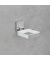 Haartrocknerhalter Quadro silber