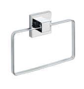 Handtuchhalter Quadro silber