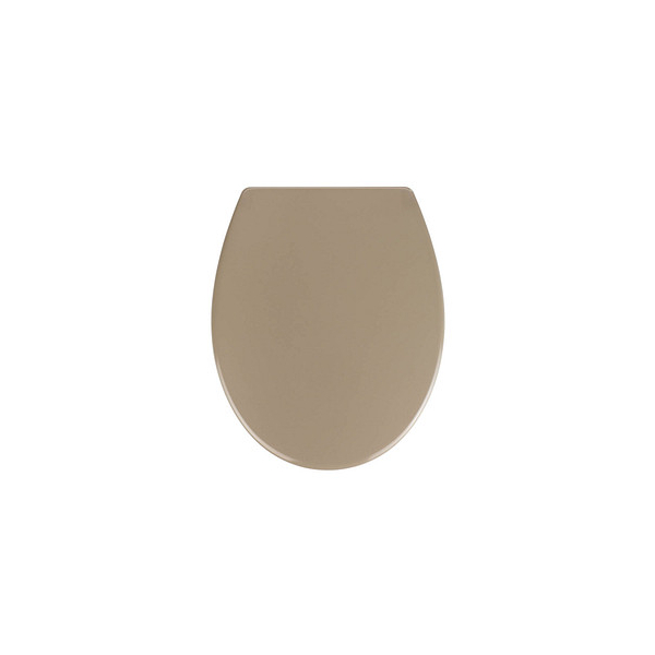 4008838237915 - Premium WC-Sitz Samos Taupe aus antibakteriellem mit Absenkautomatik Taupe Duroplast taupe Edelstahl rostfrei silber matt - taupe - Wenko 4008838237915 - Premium WC-Sitz Samos Taupe aus antibakteriellem mit Absenkautomatik Taupe Duroplast taupe Edelstahl rostfrei silber matt - taupe - Wenko