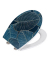 WC-Sitz mit Absenkautomatik Big Leaves blau