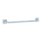Handtuchhalter Uno Quadro silber