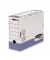 Archivbox Prima 0026501, A4, blau/wei&szlig;, innen 26x10x31,5cm (TxBxH), Karton