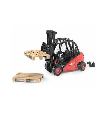 Linde Gabelstapler H30D mit Anhängerkupplung und 2 Paletten 2511 Spielzeugauto Linde Gabelstapler H30D mit Anhängerkupplung und 2 Paletten 2511 Spielzeugauto