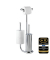 WC-Garnitur Universalo chrom Metall