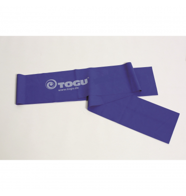 TOGU Theragymband Fitnessband 650024 blau stark 120cm