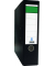 Ordner S80 Grüner Balken Economy  11310992, A4 80mm breit Karton Wolkenmarmor schwarz