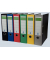 Ordner S50 Economy 11311008, A4 50mm schmal Karton Wolkenmarmor schwarz