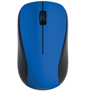 Optische 3-Tasten-Funkmaus MW-300 V2, blau, geräuschlos, mit USB-Empfänger