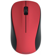 Optische 3-Tasten-Funkmaus MW-300 V2, rot, geräuschlos, mit USB-Empfänger