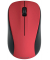 Optische 3-Tasten-Funkmaus MW-300 V2, rot, geräuschlos, mit USB-Empfänger