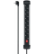 Steckdosenleiste 00223105, 8-fach, schwarz/silber