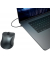 Bluetooth-Maus Canosa V2, anthrazit Rechts-und Linkshänder, 3 Tasten,