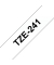 P-touch Schriftband TZe-241CIV 18mm x 8m schwarz/weiß laminiert selbstklebend