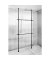 Teleskop-Garderobe Herkules Basic 50630100 schwarz Metall 75,0 - 120,0 x 165,0 - 300,0 cm