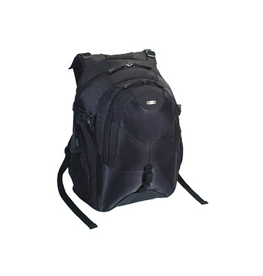 Laptop-Rucksack TEB01 Kunstfaser schwarz bis 40,6 cm (16 Zoll)