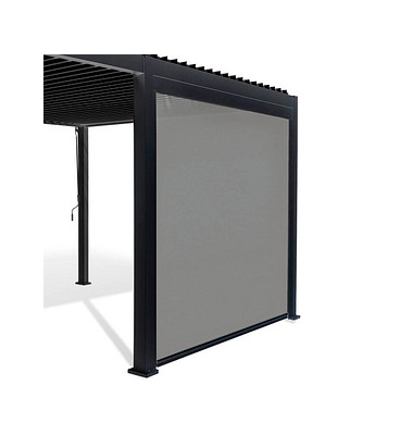 Seitenrollo für Terrassenüberdachung Cadiz grau 265,0 x 240,0 cm