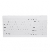 AK-C7012 Hygiene-Tastatur kabelgebunden weiß