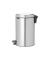 Newlcon Mülleimer 12,0 l silber