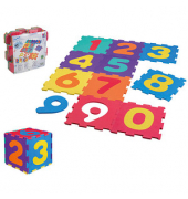Puzzlematte Zahlen mehrfarbig 31,0 x 31,0 cm
