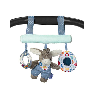 Mobilé Babyschalenkette Esel Emmi blau