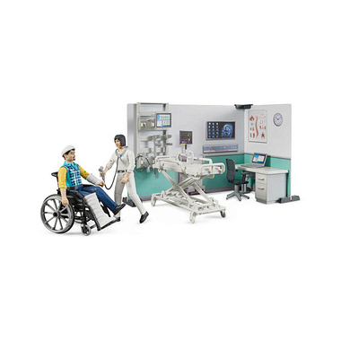 bworld 62711 Krankenstation Spielfiguren-Set