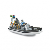 bworld Polizei Schlauchboot 62733 Spielzeugboot