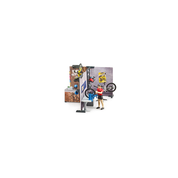 4001702631208 - bworld 63120 Fahrrad Shop Spielfiguren-Set 4001702631208 bruder 4001702631208 - bworld 63120 Fahrrad Shop Spielfiguren-Set 4001702631208 bruder