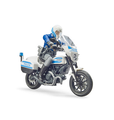 bworld Scrambler Ducati Polizeimotorrad 62731 Spielzeugmotorrad