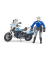 bworld Scrambler Ducati Polizeimotorrad 62731 Spielzeugmotorrad