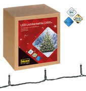 Lichterkette 31869, 200 LEDs, Länge 29,9m, warmweiß