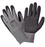 Arbeitshandschuhe, Latex, schwarz, Größe 10 / XL