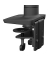 Monitor-Halterung HX 45-475-224 schwarz für 1 Monitor, Tischklemme, Tischbohrung
