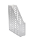 Stehsammler 1601-T-69 grau-transparent Kunststoff, DIN C4