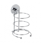 Haartrocknerhalter silber