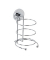 Haartrocknerhalter silber