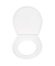 WC-Sitz mit Absenkautomatik White Marble weiß