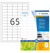 Etiketten Special 10725, wei&szlig;, 38,1x21,2mm, rechteckig