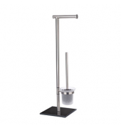 WC-Garnitur Lima silber Metall