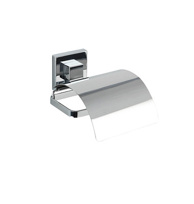 Toilettenpapierhalter Cover Quadro silber