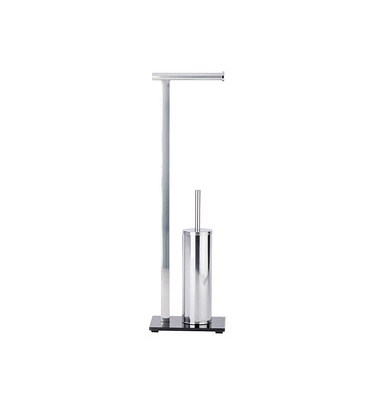 WC-Garnitur Lava silber Metall