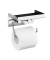 Toilettenpapierhalter 2in1 silber